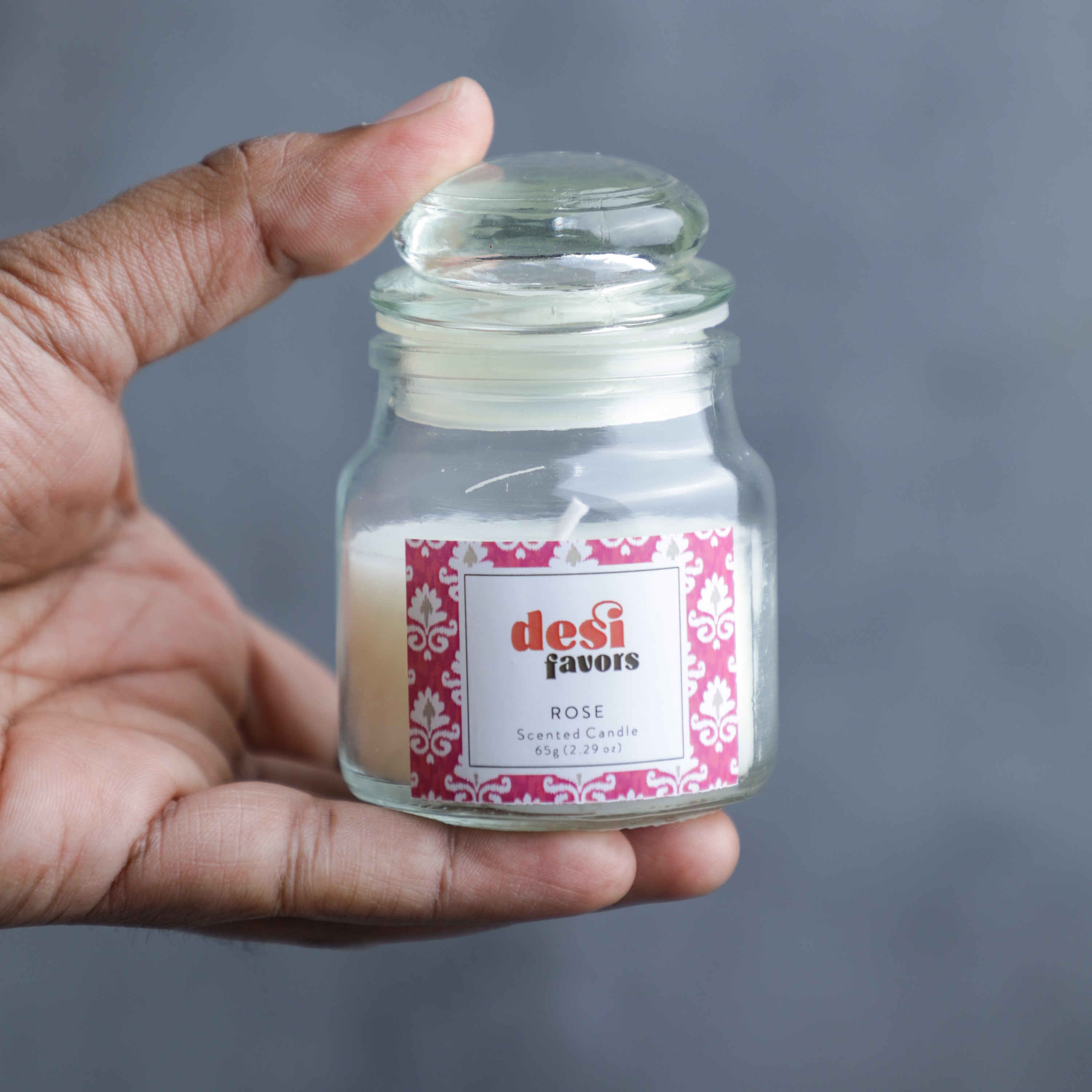 packed in glass jar